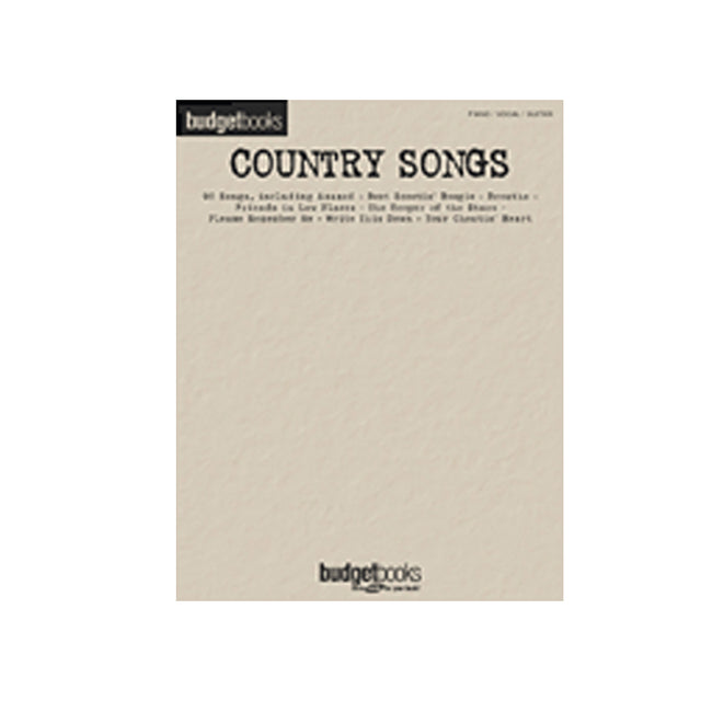 Country songs for piano sheet music with vocal and guitar