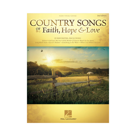 country songs for piano sheet music with guitar & vocal