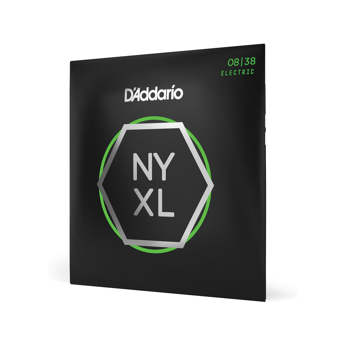 Cordes pour guitare électrique D'Addario NYXL0838 Nickel Wound Extra Super Light 8-38