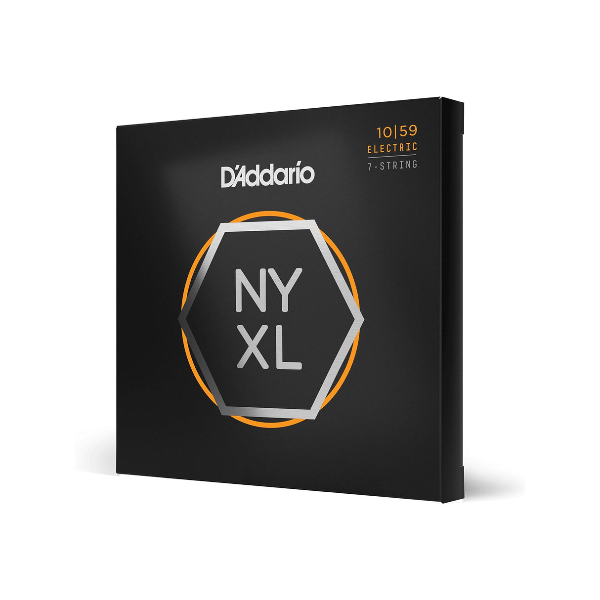 Cordes pour guitare électrique 7 cordes D'Addario NYXL1059 Nickel Wound Regular Light...