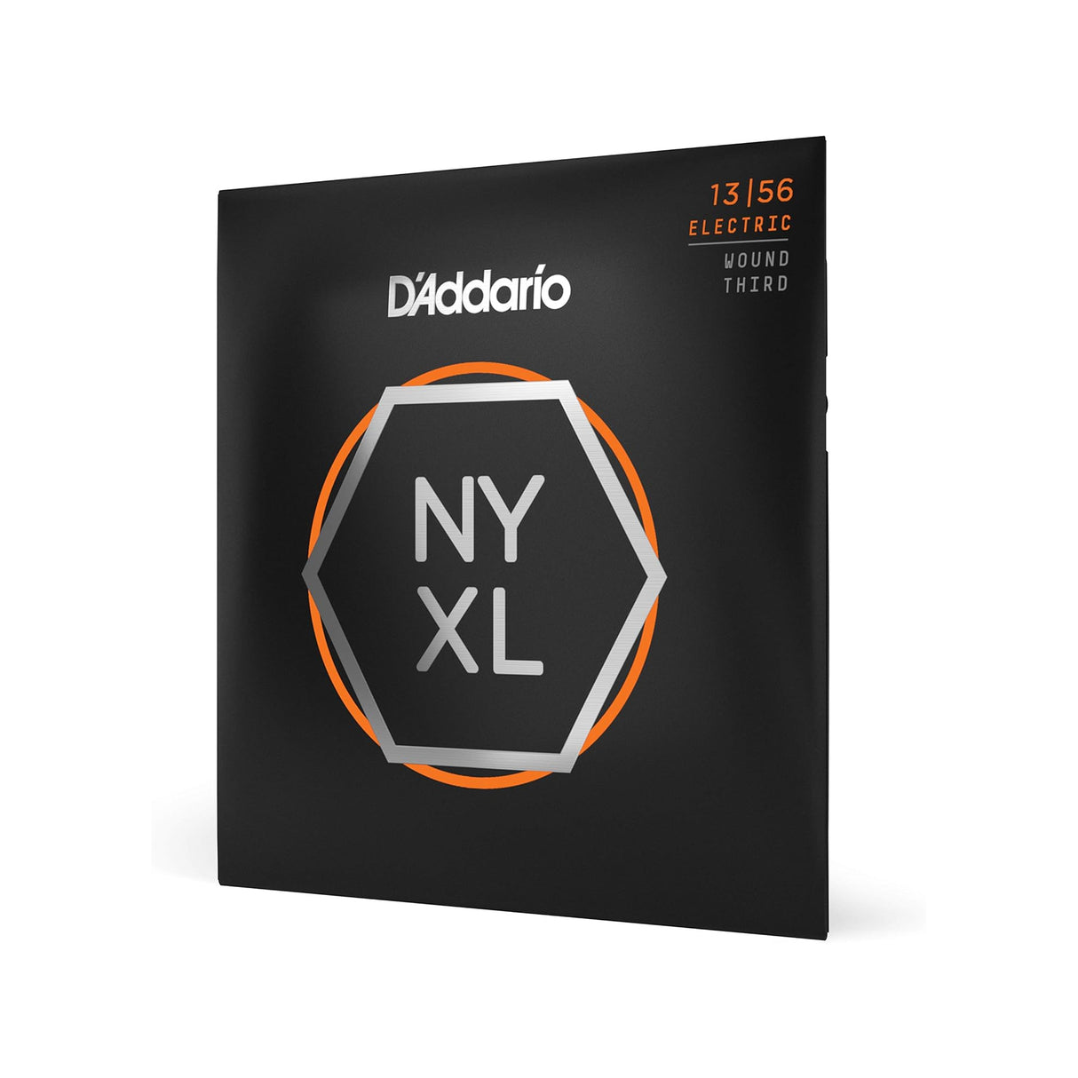 D'Addario NYXL1356W Nickel Wound Electric Guitar Strings Medium Wound 3rd 13-5...