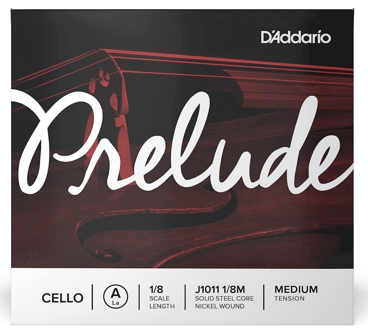 D'Addario strings for cello in 1/8 size