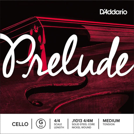 D'Addario strings for cello in prelude D 