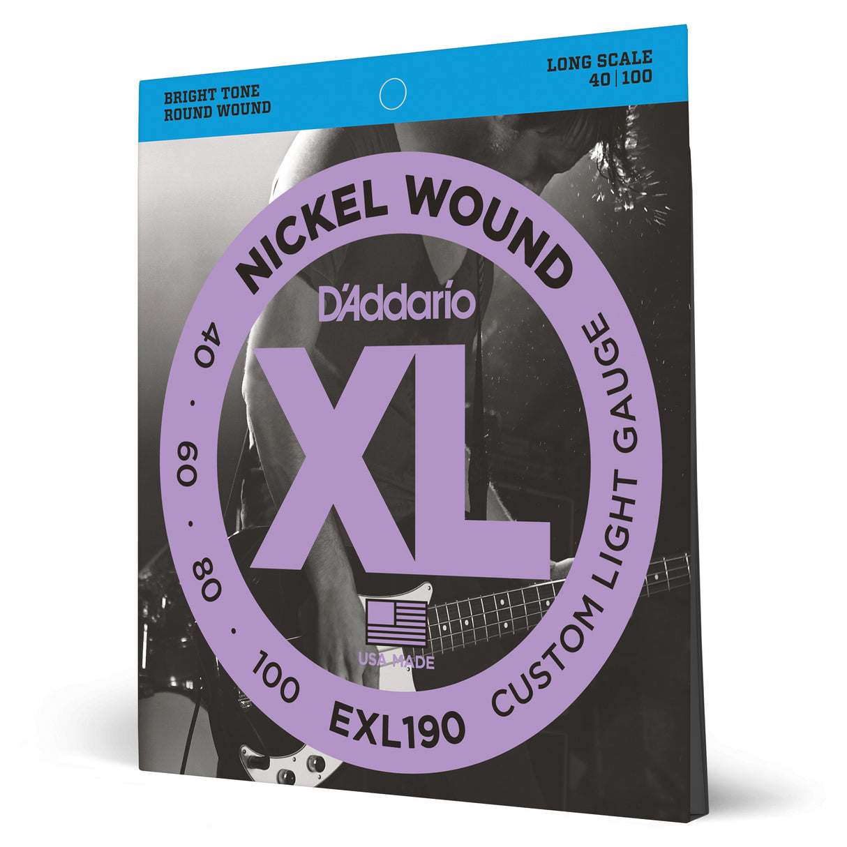 D'Addario Nickel Wound Electric Guitar Strings Super-Light 09-42