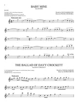 davy crockett disney flute sheet music