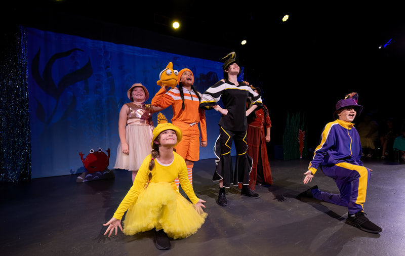 Disney's finding nemo jr musical shows for middle school