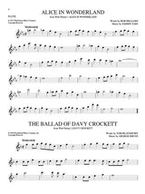 disney flute sheet music of alice in wonderland