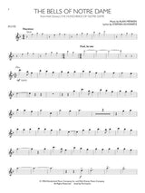 disney flute sheet music of bells of notre dame solo