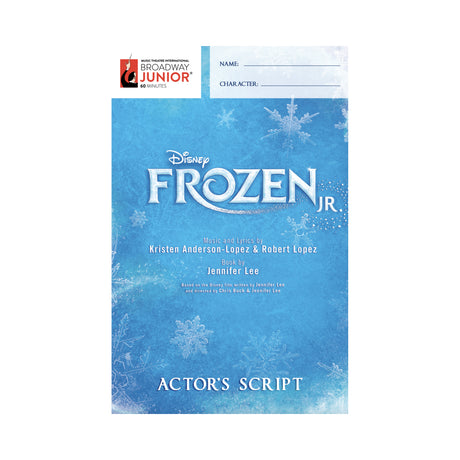 Disney's Frozen Jr script for Musical shows for middle school