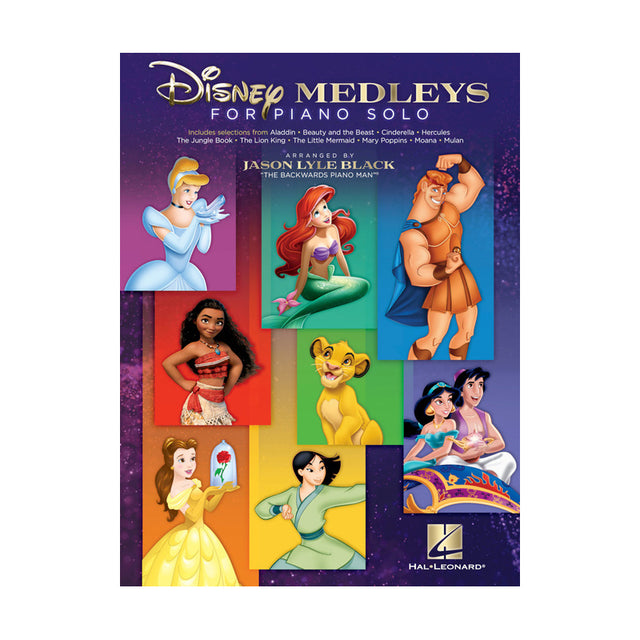 Disney medleys for piano sheet music solo