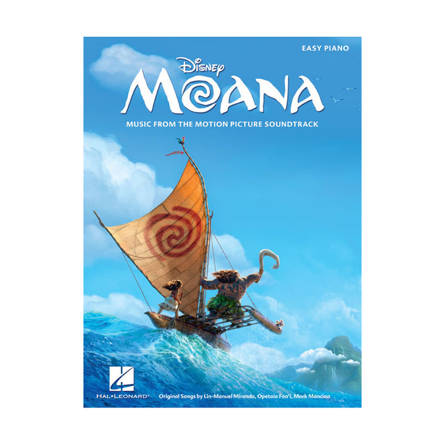 Disney's moana easy piano sheet music