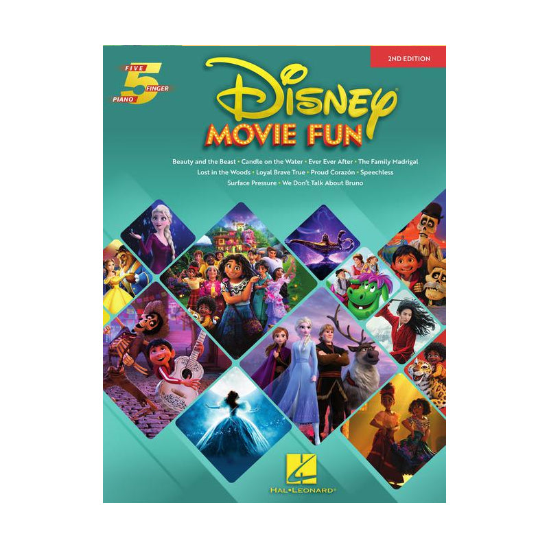 Disney movie fun easy piano sheet music