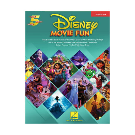 Disney movie fun easy piano sheet music