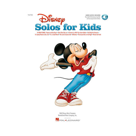 Disney solos for kids vocal sheet music