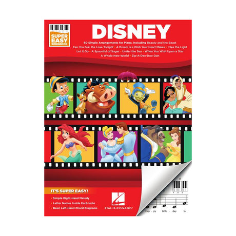 Disney easy piano sheet music 