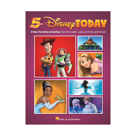 Disney today 5 finger easy piano sheet music