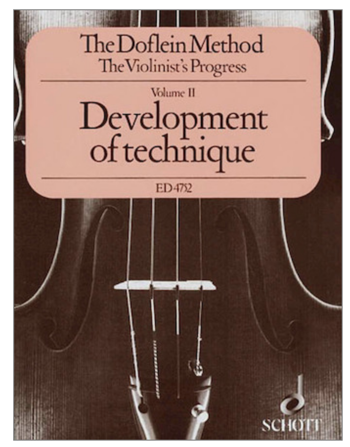 The Doflein Method Volume 2 Development of Technique