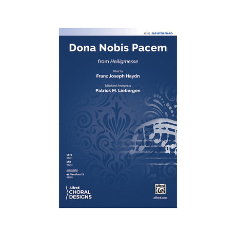 Dona nobis pacem for sab sheet music