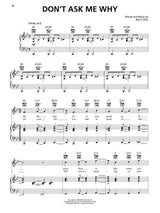 don't ask me why sheet music by billy joel piano, vocal and guitar chords