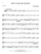 don't fear the reaper sheet music on tenor sax