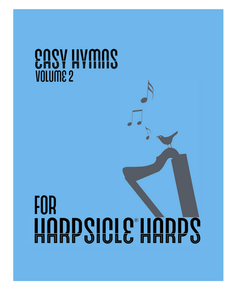 Easy hymns for harp sheet music