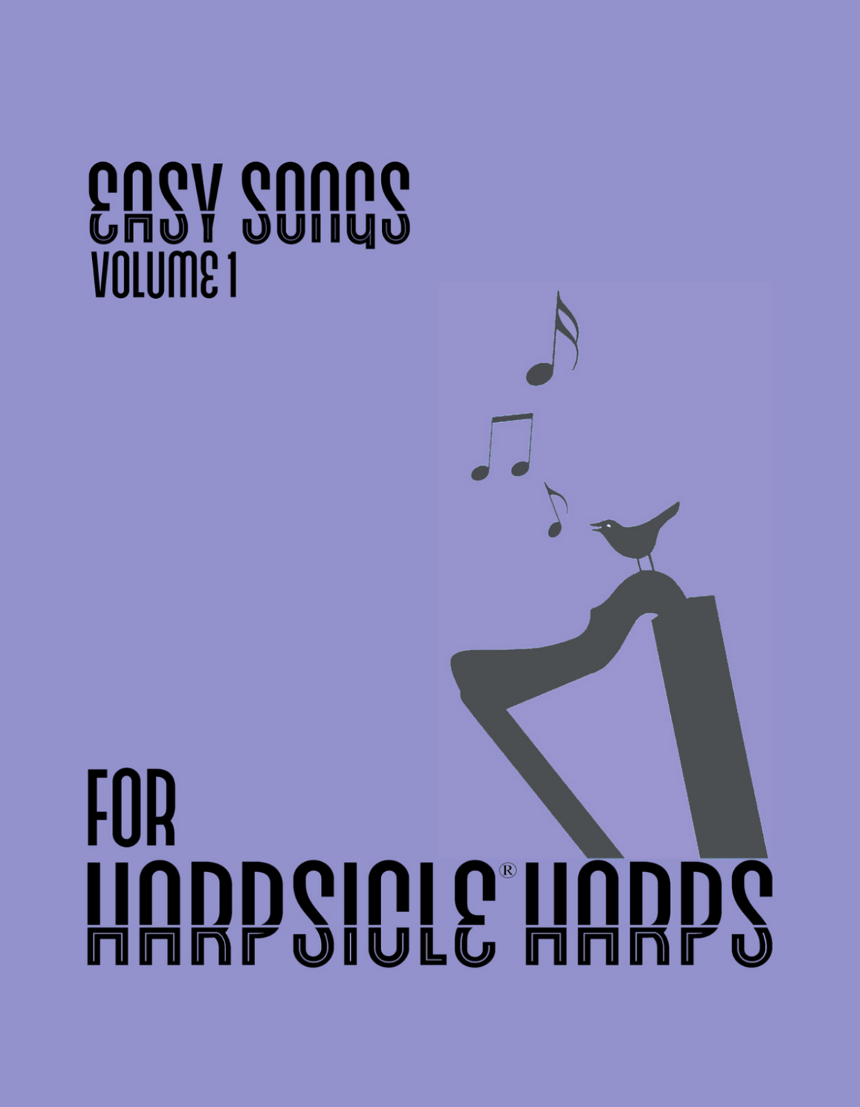 easy songs for harp sheet music volume 2