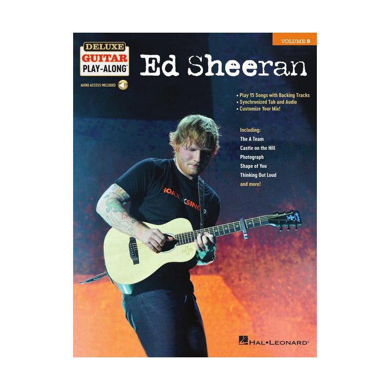 Ed Sheeran: Deluxe Guitar Play-Along Volume 9