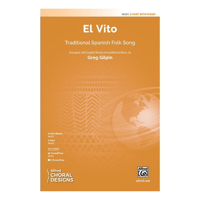 El vito spanish folk song choir sheet music