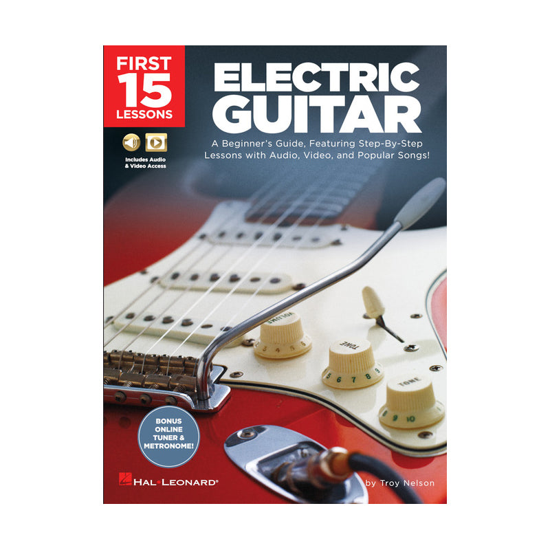 electric guitar sheet music of first 15 lessons