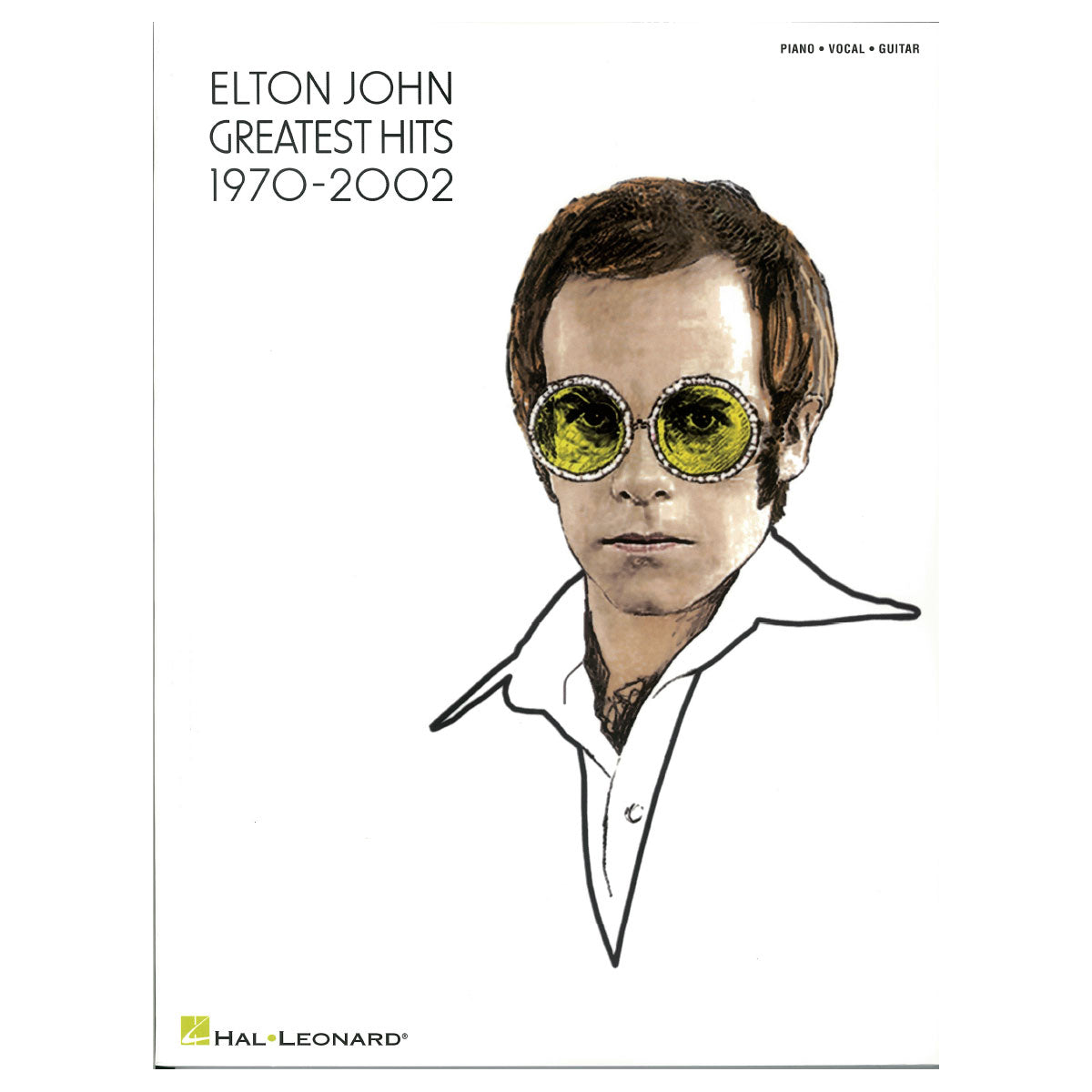 elon john greatest hits piano sheet music with vocal & guitar chords