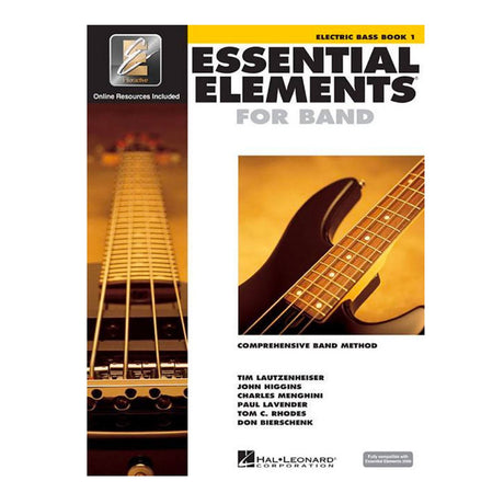 essential elements for band electric bass method book 1