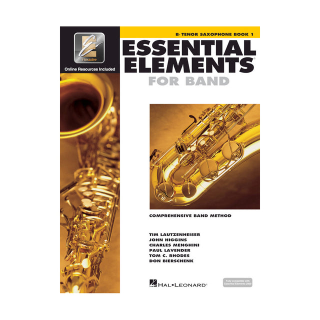 Essential elements for band Bb tenor sax method book 1