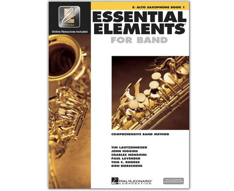 Essential Elements for band Eb alto sax sheet music