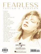 fearless by taylor swift for piano sheet music