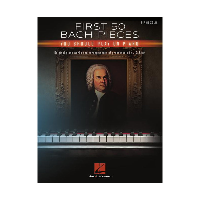 first 50 bach songs for piano sheet music