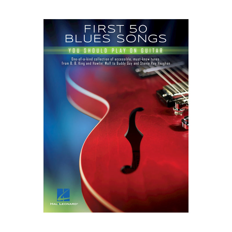 first 50 blues songs for guitar sheet music