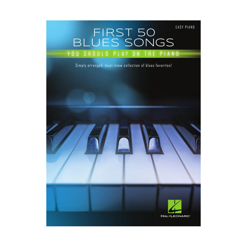 first 50 blues songs for piano sheet music