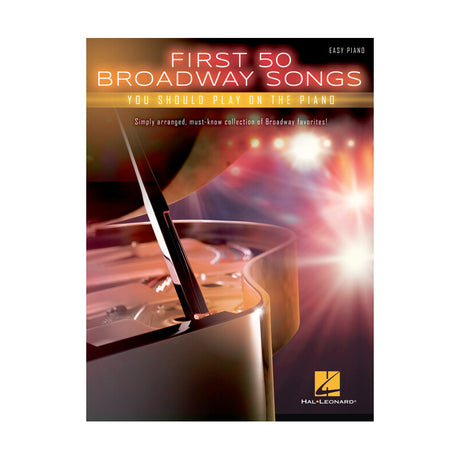 first 50 broadway songs for easy piano sheet music