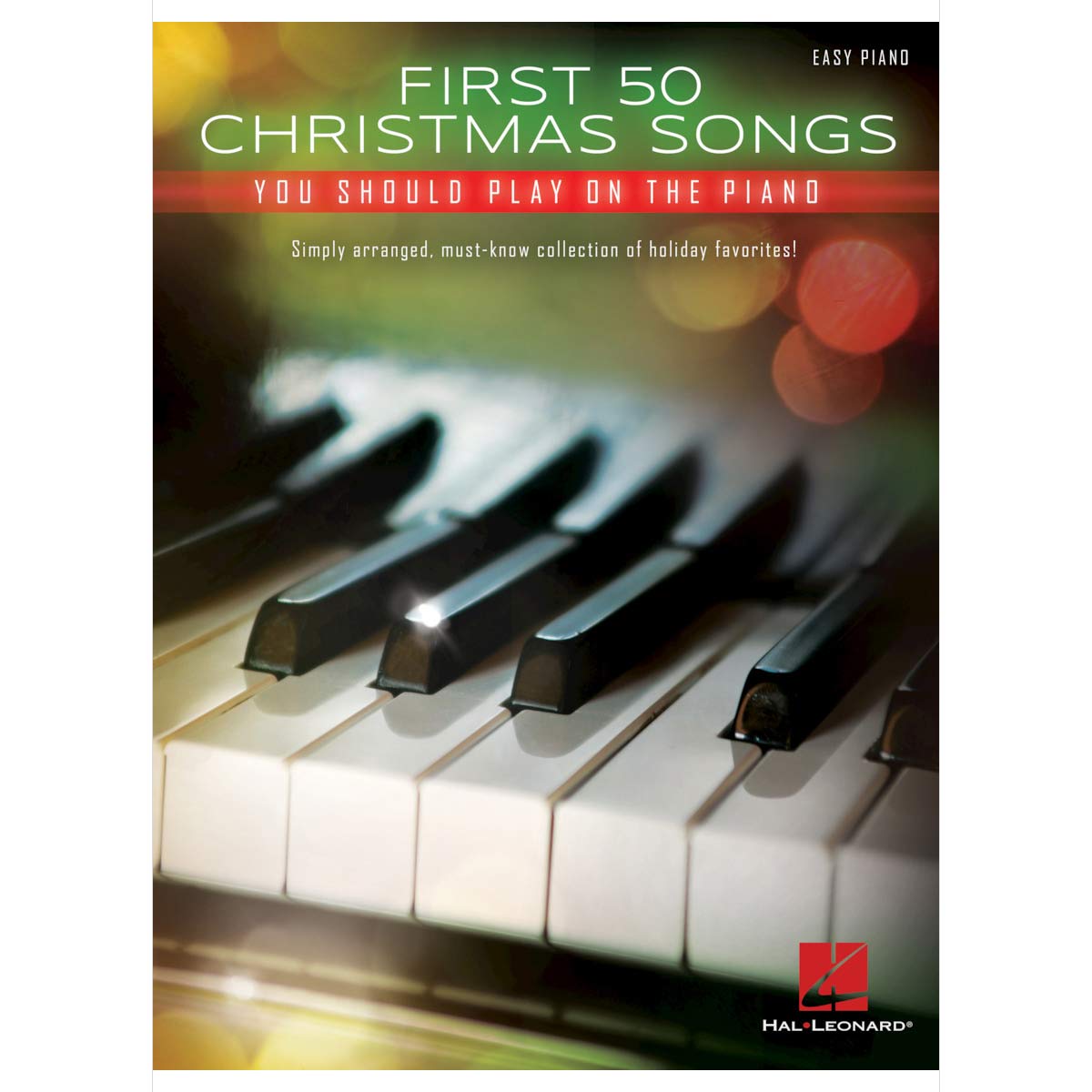 first 50 christmas songs easy piano sheet music