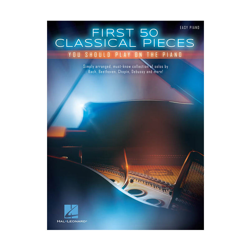 first 50 classical pieces for easy piano sheet music