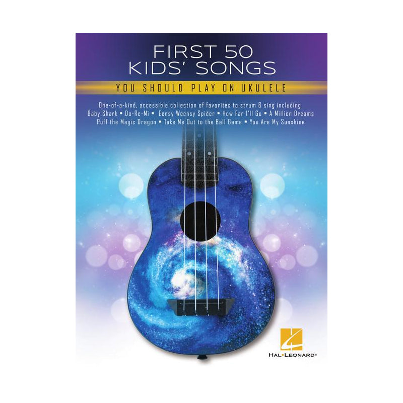 first 50 kids songs for ukulele sheet music