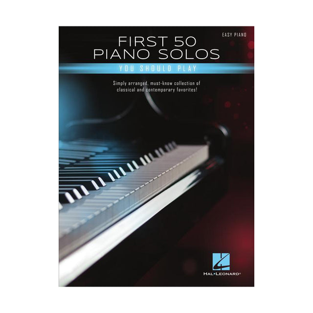 first 50 easy piano sheet music solos