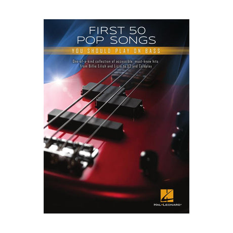 first 50 pop songs for easy electric bass sheet music