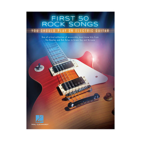 first 50 rock songs for electric guitar sheet music