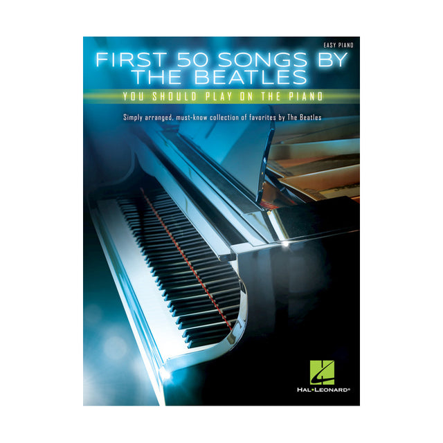 first 50 songs for beatles easy piano sheet music