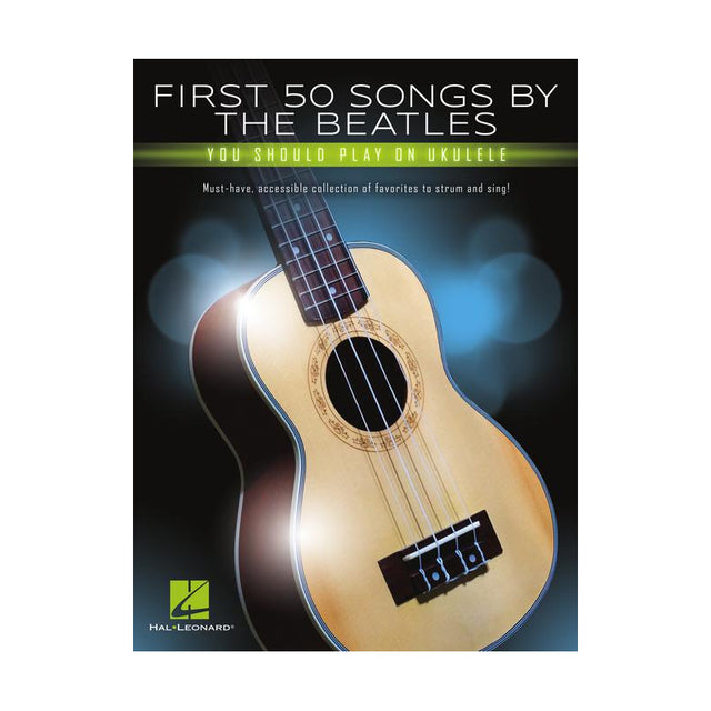 first 50 songs for beatles for easy ukulele sheet music