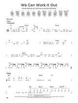 first 50 songs for guitar sheet music we can work it out