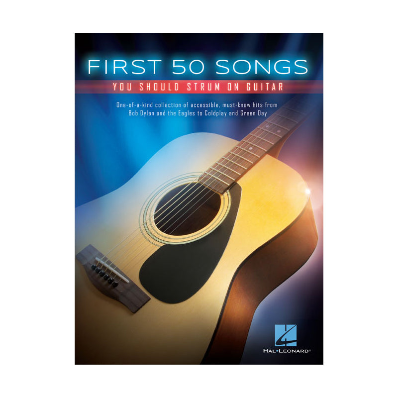 first 50 songs or easy guitar sheet music