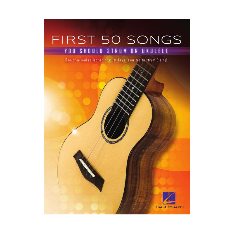 first 50 songs for ukulele sheet music