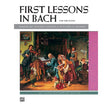 first lessons of bach piano sheet music